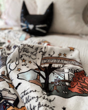Load image into Gallery viewer, TAYLOWEEN {welcome to NY in the fall} • sherpa blanket