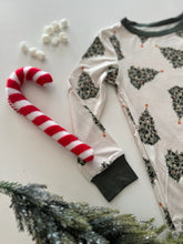 Load image into Gallery viewer, WINTER TREE • bamboo pajamas (baby, kids, youth)
