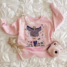 Load image into Gallery viewer, SHIMMER • pullover (kids) PINK
