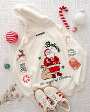 Load image into Gallery viewer, SANTA BELIEVE • embroidered pullover hoodie (women's)