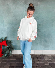 Load image into Gallery viewer, SANTA BELIEVE • embroidered pullover hoodie (women's)