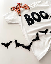 Load image into Gallery viewer, RETRO BOO • heavyweight tee (women + kids)
