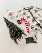 Load image into Gallery viewer, WINTER TREE • bamboo pajamas (baby, kids, youth)