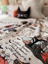 Load image into Gallery viewer, TAYLOWEEN {welcome to NY in the fall} • sherpa blanket