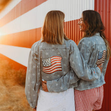 Load image into Gallery viewer, All-American• denim jacket (WOMEN)