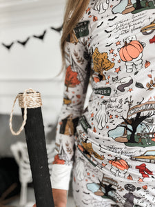 TAY-LOWEEN • bamboo kids pjs (two-piece) SALE