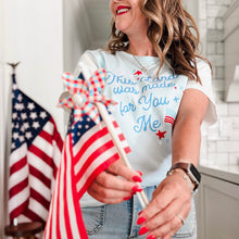 Load image into Gallery viewer, THIS LAND • color block tee (women)