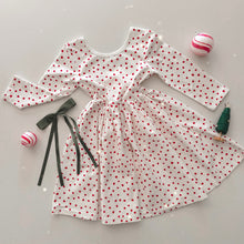 Load image into Gallery viewer, HOLIDAY SPRINKLE • twirl dress
