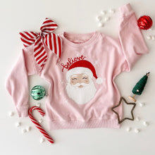 Load image into Gallery viewer, SANTA • kids pullover {pink}