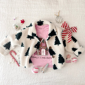 TREE FARM • sherpa jacket (kids)