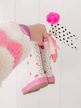 Load image into Gallery viewer, CONFETTI HEARTS • rain boots