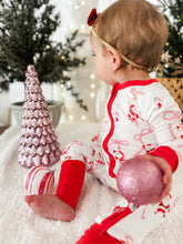 Load image into Gallery viewer, SANTA + BOWS  • women&#39;s jogger style pjs