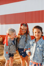 Load image into Gallery viewer, SATIN BOW (double layer) (blue or red)