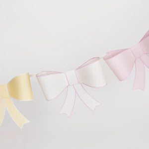 3D Paper Bow Garlands by Meri Meri