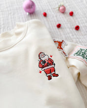 Load image into Gallery viewer, SANTA BELIEVE • embroidered mock neck (kids + youth)