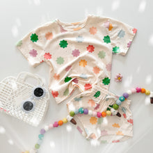 Load image into Gallery viewer, STARBURST DAISY • kids set (boxy tee + shorties) (flash)
