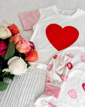 Load image into Gallery viewer, GINGHAM HEART • kids tee