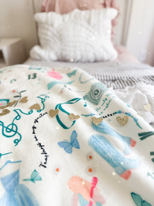 DEBUT • sherpa throw blanket (SALE)