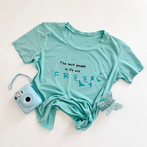 BEST PEOPLE are FREE • women's boyfriend tee (SALE)