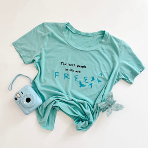 BEST PEOPLE are FREE • women's boyfriend tee (SALE)