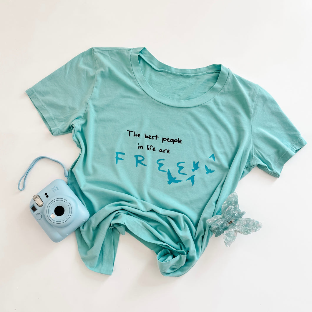 BEST PEOPLE are FREE • women's boyfriend tee (SALE)