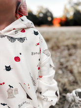 Load image into Gallery viewer, VINTAGE HALLOWEEN • pullover hoodie (women + kids)