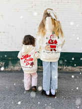 Load image into Gallery viewer, SANTA BELIEVE • embroidered pullover hoodie (women's)