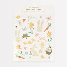 Load image into Gallery viewer, Easter Icons Egg Decorating Tattoo Set by Meri Meri