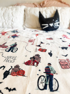 AMUCK, AMUCK, AMUCK • sherpa throw blanket (just restocked)
