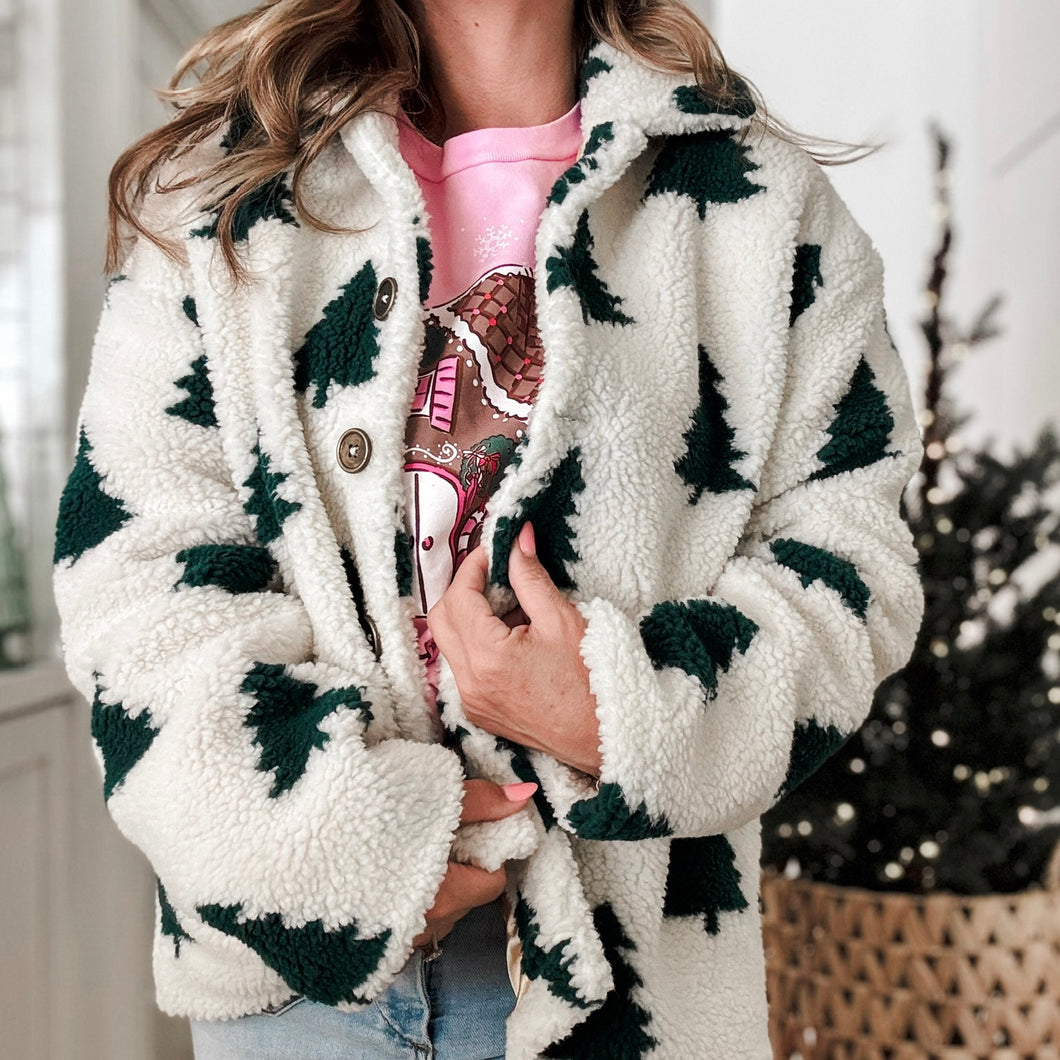 TREE FARM • sherpa jacket (women)
