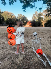 Load image into Gallery viewer, MOST SPOOKY • embroidered shorts (kids + youth)