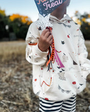 Load image into Gallery viewer, VINTAGE HALLOWEEN • pullover hoodie (women + kids)