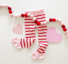 Load image into Gallery viewer, CANDY STRIPE • kids tights