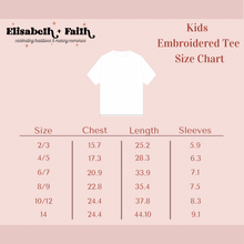 Load image into Gallery viewer, MOST SPOOKY • embroidered tee (kids + youth)