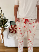 Load image into Gallery viewer, HEY SANTA • button down pj&#39;s (women) two-piece CREAM