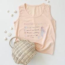 Load image into Gallery viewer, MERMAID CHECKLIST • tanks (babies + kids)