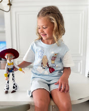 Load image into Gallery viewer, TAY STORY • color block tee (toddler/youth)