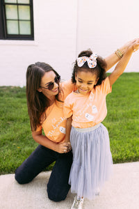 THE SPOOKY CLUB • tee (women + kids) pumpkin spice