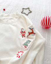 Load image into Gallery viewer, SANTA BELIEVE • embroidered mock neck (kids + youth)