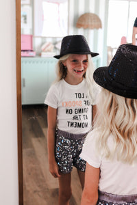 A LOT OF SPOOKY • heavyweight tee (women + kids) SALE