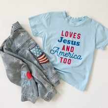 Load image into Gallery viewer, LOVES JESUS • kids tee