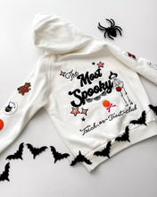 Load image into Gallery viewer, MOST SPOOKY • embroidered pullover hoodie (kids + youth)