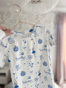 WESTERN• kids bamboo short sleeve pjs (two-piece) (SALE)