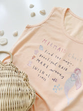 Load image into Gallery viewer, MERMAID CHECKLIST • tanks (babies + kids)