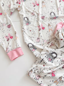 LOVER • baby zipper pjs (one-piece) SALE