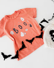 Load image into Gallery viewer, SPOOKY PALS • tee (women + kids) in pumpkin