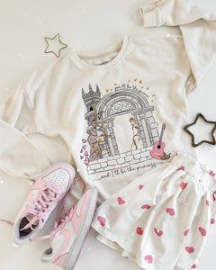 LOVE STORY • pullover (women + kids) CREAM (SALE)