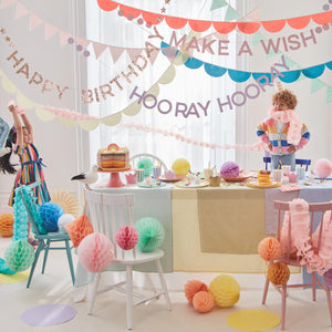 Rainbow Birthday Garlands by Meri Meri