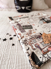 Load image into Gallery viewer, TAYLOWEEN {welcome to NY in the fall} • sherpa blanket