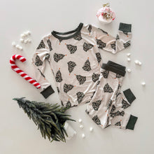 Load image into Gallery viewer, WINTER TREE • bamboo pajamas (baby, kids, youth)